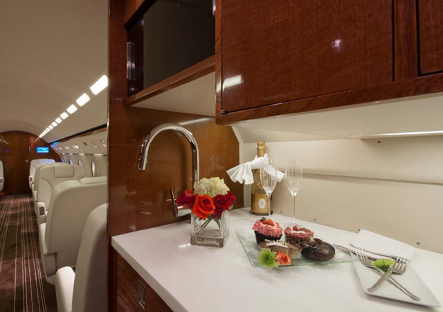 Gulfstream IV interior